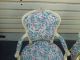 50924 Pair French Country Bergere Decorator Armchair S Chairs Chair S Post-1950 photo 1