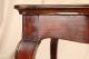 19th Century French Country Carved Fruitwood Antique One Drawer Side Table Stand 1800-1899 photo 11