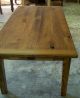 Rustic Antique Oak Harvest Table 1800-1899 photo 6