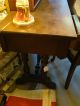 Antique Wood Desk - Three Drawer - Made In Usa Reduced Price 1900-1950 photo 6