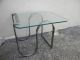 Mid Century Chrome And Glass Side Table 1429 Post-1950 photo 1