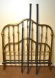 Classic Designed Brass Bed Made By Brass Beds Of Virginia Model B110 Post-1950 photo 3