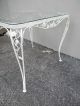Mid - Century Hollywood Regency Glass - Top Dinette Table And 4 Chairs 2481 Post-1950 photo 8