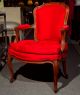 Set Of 2 French Louis Xv Style Walnut Armchairs 1900-1950 photo 4