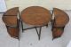 Set Of 5 Nesting Art & Craft Coffee Tables.  Made From Walnut. Post-1950 photo 3