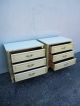Pair Of Large French Painted End Tables / Side Tables 2751 Post-1950 photo 6