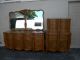 French Serpentine Cherry Dresser With Two Mirrors 2552 Post-1950 photo 11