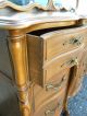 French Serpentine Cherry Dresser With Two Mirrors 2552 Post-1950 photo 6