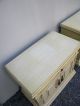 Pair Of Large French Painted End Tables / Side Tables By White 2256 Post-1950 photo 4