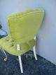 Pair Of French Painted Tufted Side By Side Chairs 2752 Post-1950 photo 7