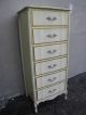 French Painted Lingerie Chest By Dixie 1801 Post-1950 photo 4