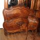 Gorgeous French Antique Walnut Louis Xv Full Size Bed,  Armoire,  & Nightstand 1800-1899 photo 4