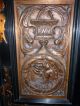 19th Century Carved Ebony And Walnut Sideboard Romayne Panels Griffins Lions 1800-1899 photo 3
