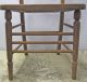Charming Late Victorian Oak Pressback Chair•hand - Caned Seat•sturdy+ready To Use 1800-1899 photo 5