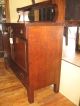 Mission Oak China Buffet Come - Packt Sideboard Mirror 1900-1950 photo 9
