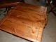 Extremely Rare Antique Rustic Pine Tea/serving Cart With Large Spoked Wheels 1900-1950 photo 4