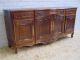 111007 : Antique French Louis Xv Walnut Sideboard 1900-1950 photo 1