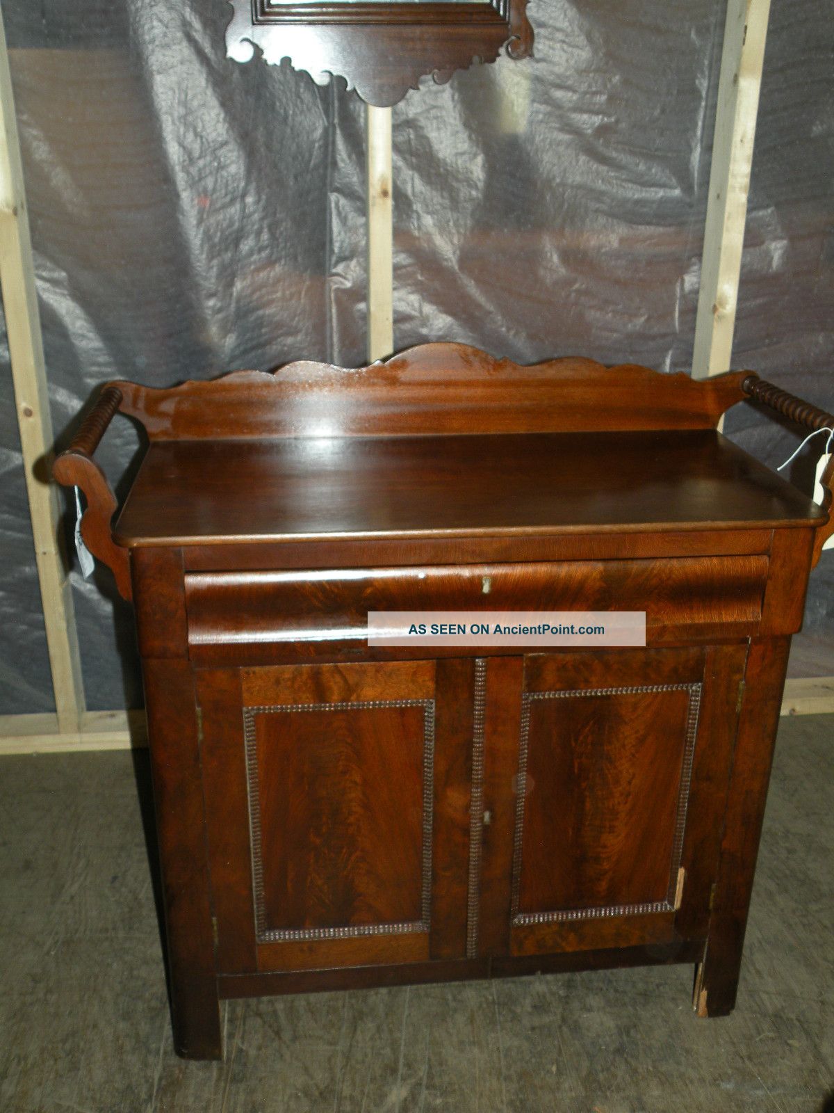 Antique Bedroom Furniture Empire Style Washstand Dresser