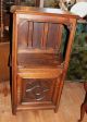 Lovely French Antique Gothic Cabinet.  Made From Dark Oak. 1800-1899 photo 1