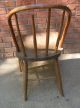 Antique Solid Oak Mission Style Chair Furniture 1900-1950 photo 1