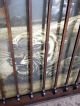 Large Antique Oak Frame Tiger In Cage Print Other photo 2