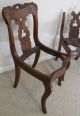 Pair Of Antique Chairs From Omaha,  Ne Post-1950 photo 3