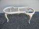 French Painted Kidney Shape Marble Top Coffee Table 2270 Post-1950 photo 7