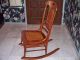 Small Antique Rocking Chair - 100 Years Old 1900-1950 photo 1
