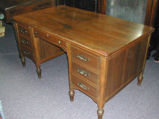 Real Large 1943 Cherry Desk photo