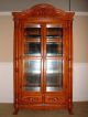 Mahogany Curio Cabinet,  Ornate China Closet,  Antique Reproduction,  Lighted Other photo 1