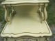 Paine Furn.  Co.  Boston Painted Country French Nightstand / End Table Post-1950 photo 2