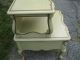 Paine Furn.  Co.  Boston Painted Country French Nightstand / End Table Post-1950 photo 8