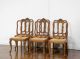 55220 - 4 : Set Of Six French Provincial Side Chairs 1900-1950 photo 5