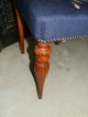Antique Needlepoint Vanity Chair With Great Legs 1900-1950 photo 1