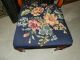 Antique Needlepoint Vanity Chair With Great Legs 1900-1950 photo 2