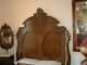 Antique Renaissance Revival Walnut Bed American With New Custom Mattress 1800-1899 photo 2