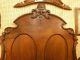 Antique Renaissance Revival Walnut Bed American With New Custom Mattress 1800-1899 photo 3