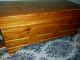 Older Cedar Chest Solid Cedar. .  Good Finish Full Size Not Marked With Maker Name 1900-1950 photo 2
