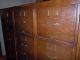 Antique 4 Pc Oak 9 Drawer File With Flat File Sectional Library Bureau Co 1920 ' S 1900-1950 photo 7