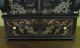 Rare Antique Coromandel Drop Front Inlaid Writing Cabinet 19th Box Boxes photo 3
