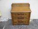 Early 1900 ' S Victorian Oak/chestnut Small Dresser/wash Stand 846 1900-1950 photo 3
