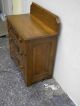 Early 1900 ' S Victorian Oak/chestnut Small Dresser/wash Stand 846 1900-1950 photo 6