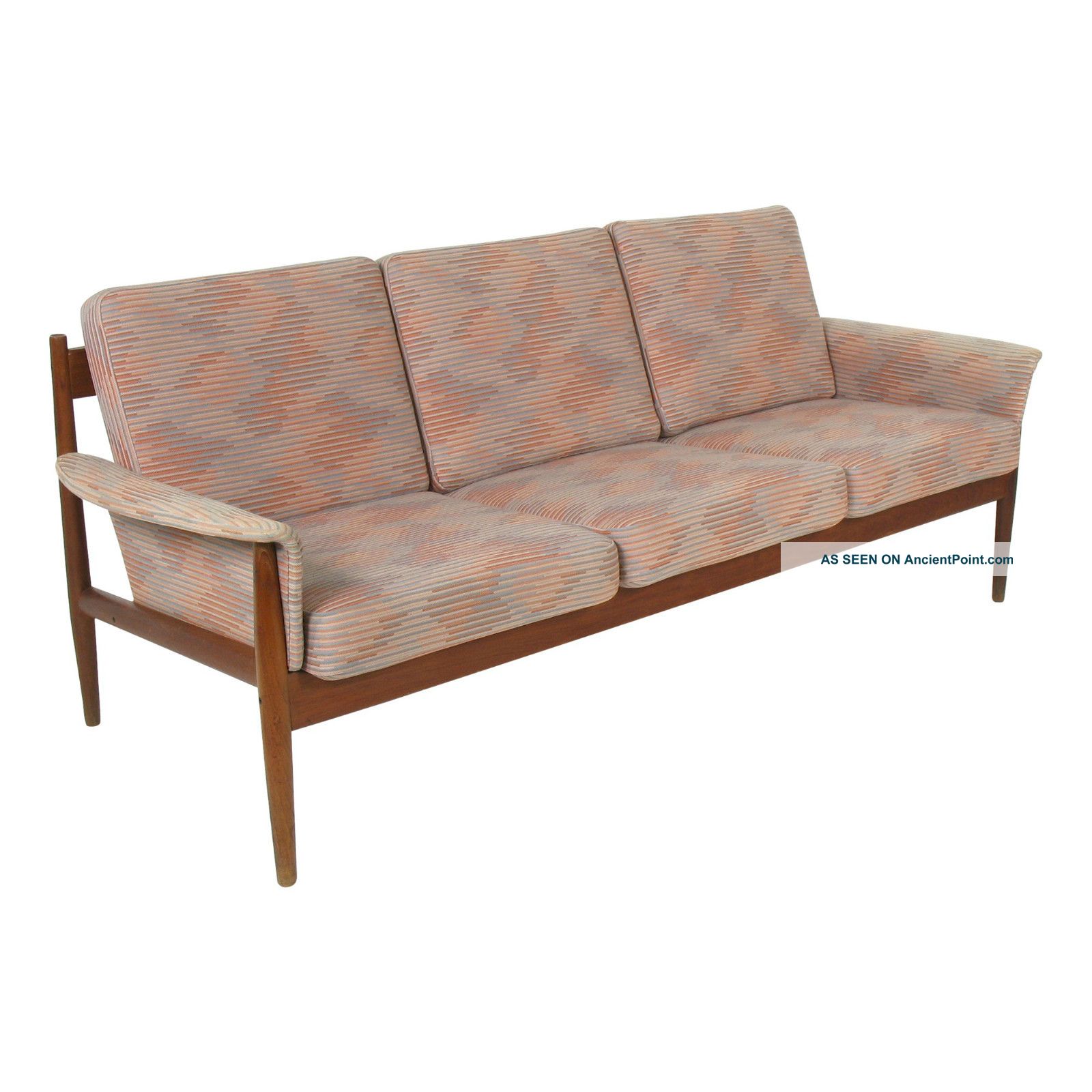 Grete Jalk France & Son Mid Century Danish Modern Teak Sofa Post-1950 photo