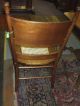 Antique Oak Chair Bentwood Arms Cane Seat Refinished. 1900-1950 photo 1