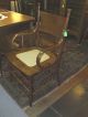 Antique Oak Chair Bentwood Arms Cane Seat Refinished. 1900-1950 photo 3