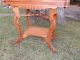 Gorgeous Antique Victorian Parlor Table With Carved Detail And Embelishments 1800-1899 photo 6