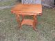 Gorgeous Antique Victorian Parlor Table With Carved Detail And Embelishments 1800-1899 photo 8
