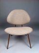 Vintage Reupholstered Mid Century Atomic Era Chair Post-1950 photo 1