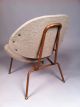 Vintage Reupholstered Mid Century Atomic Era Chair Post-1950 photo 5