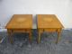Pair Of Mid Century End / Side Tables By Mount Airy 818 Post-1950 photo 1